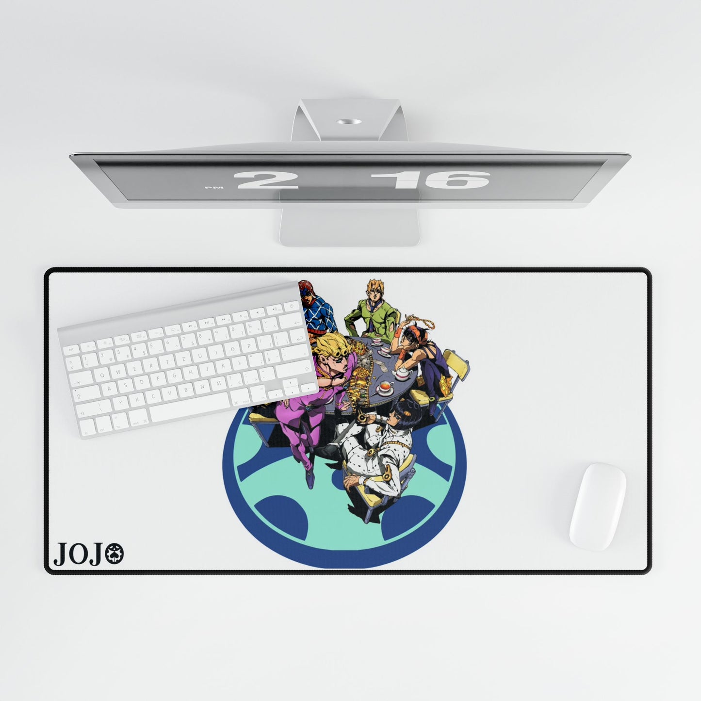 Golden Wind Desk Mat - Vibrant Gaming Mouse Pad for Fans