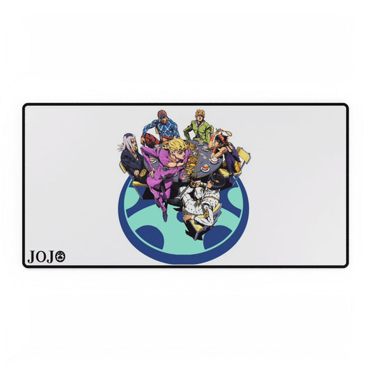 Golden Wind Desk Mat - Vibrant Gaming Mouse Pad for Fans